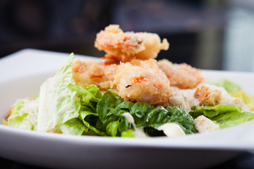 Classical Caesar salad