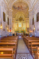 Fototapeta na wymiar Église de San Giuseppe,Taormina,Sicily ,Italy. 