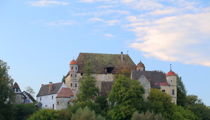 Fototapeta na wymiar Castle Heimhof in Upper Palatinate in Germany