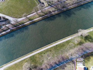 Kanal von oben