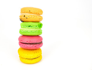 colorful macaroons