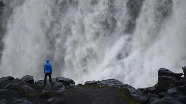 Dettifoss - most powerful waterfall in Europe