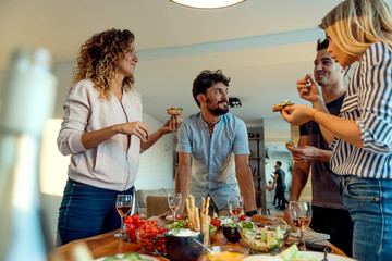 Spending time with friends