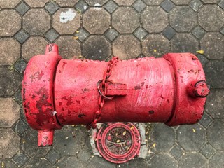 red fire hydrant