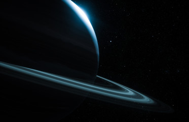 Saturn - Planet with rings © trahko