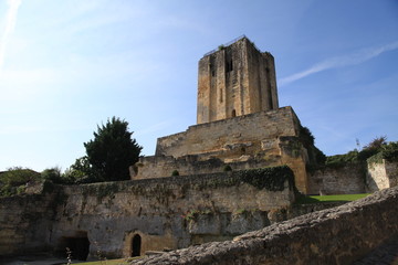 Fototapeta na wymiar Chateau en ruine