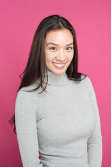 Obraz premium Happy Young Woman