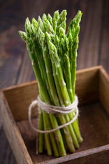 Green asparagus