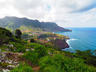 Wanderweg im Norden Madeiras