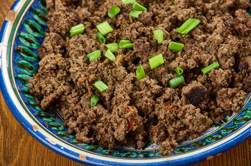 Azerbaijani dish Ezma