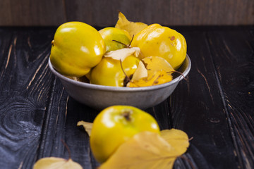 quince is autumn fruits