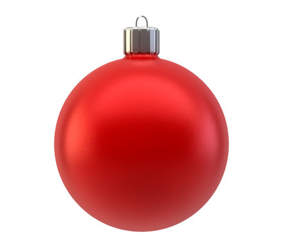 Red Christmas Ball