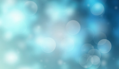 Blue backgorund blur.Holiday wallpaper.