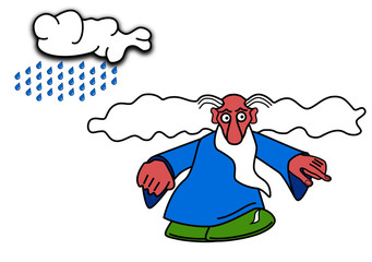 Prophet making predictions