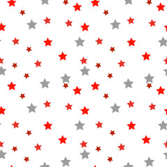 Seamless pattern stars Vector illustration.