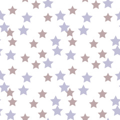 Seamless pattern stars Vector illustration.