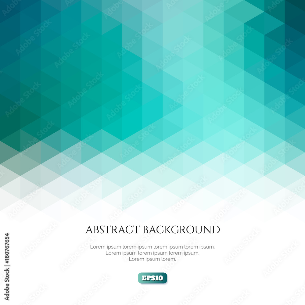 Poster abstract geometric pattern. white space for text.