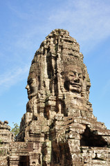 Fototapeta premium Face of Bayon temple in Angkor Thom