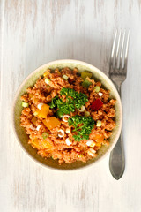 Couscous-Salat mit Gemüse