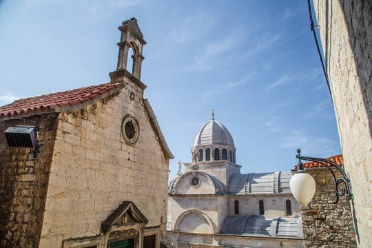 Kathedrale des heiligen Jakob in Sibenik, Dalmatien, Kroatien