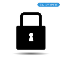 Lock icon. Modern vector icon.eps 10.