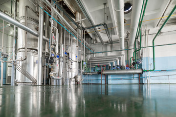 Alcohol production shop.