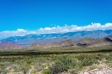 Famous Route 40 in Salta, Argentina.