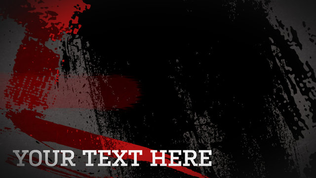 Grunge Brush Strokes Overlay 2