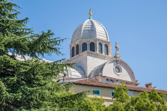 Kathedrale des heiligen Jakob in Sibenik, Dalmatien, Kroatien
