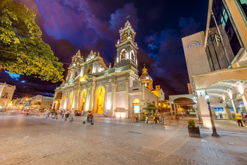 Cathedral Basilica in Salta, Argentina