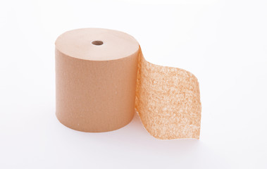 Toilet Paper Roll isolated on white