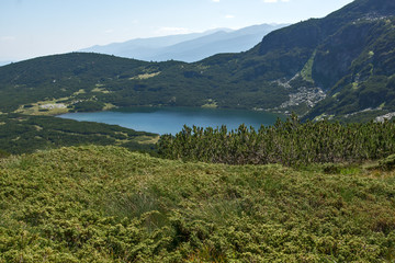 Fototapeta premium Amazing Landscape of The Lower lake, The Seven Rila Lakes, Bulgaria