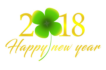 Frohes neues Jahr 2018