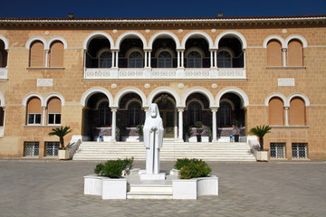 Fototapeta na wymiar Archbishop's Palace, Nicosia, Cyprus