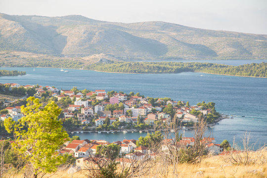 Zaboric bei Sibenik, Dalmatien, Kroatien