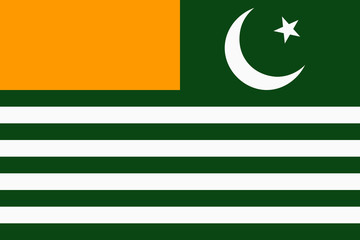 Flag of Azad Kashmir.