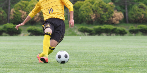 Obraz premium サッカー フットボール