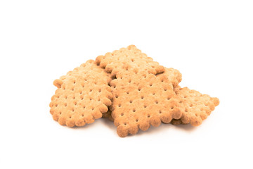 Group of cookies isolated on white background