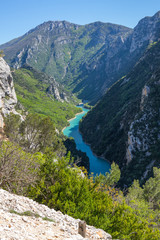 Gorge du Verdon in Provence