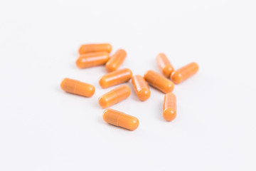 Orange pills