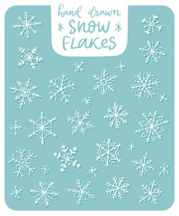 Fototapeta na wymiar Snowflakes vector icons frozen frost star Christmas decoration snow winter flakes elemets Xmas holiday design illustartion
