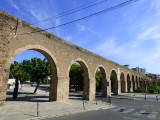 Fototapeta na wymiar Acueducto romano de Plasencia (Cáceres,Extremadura)