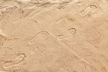 Fototapeta na wymiar Sand on tropical sea beach