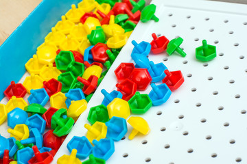 Children mosaic, a game for creativity