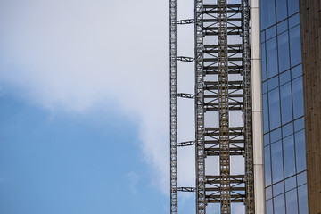 Construction elevator