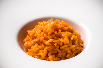 トマトのリゾット　Tomato risotto Italian cuisine