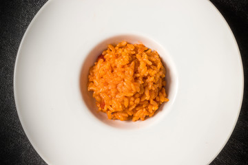 トマトのリゾット　Tomato risotto Italian cuisine