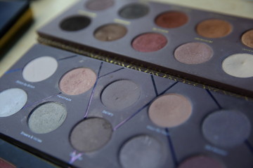 Shadows for professional make-up and thanks to them, every woman can conjure up the princess herself.
