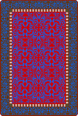 Obraz premium Poker playing card shirt back side vector