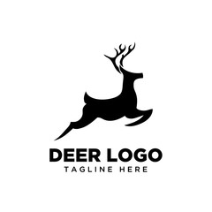 running deer logo